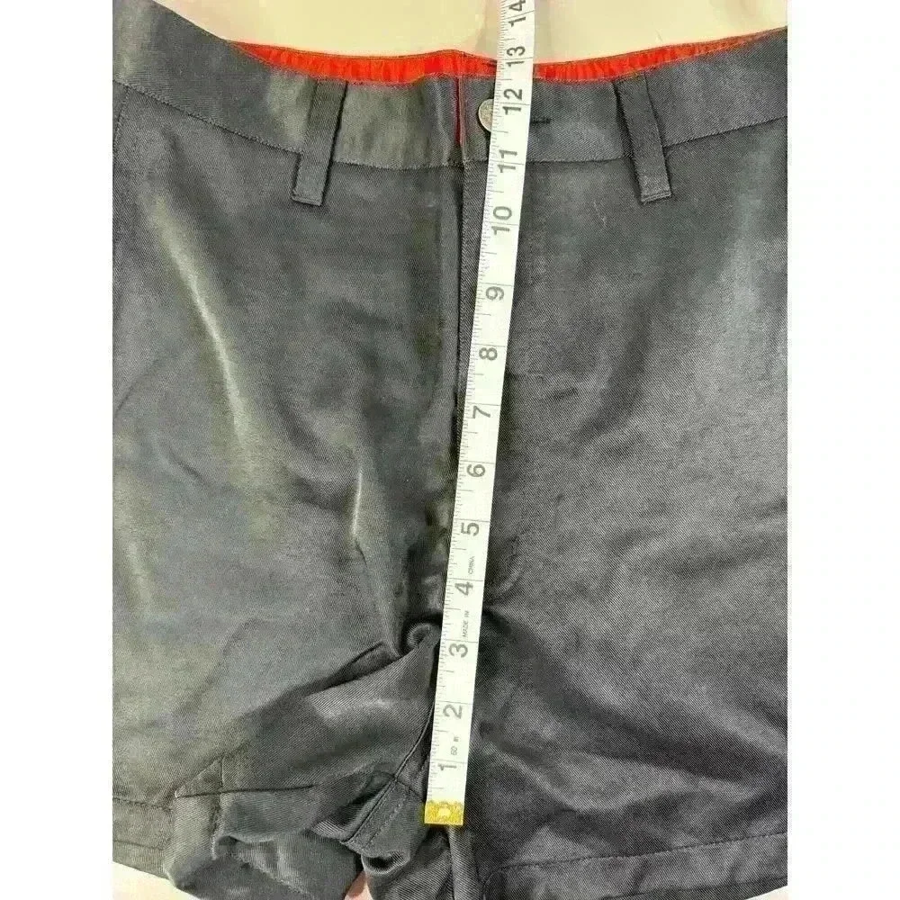 Harley Davidson Vintage 2001 Black Biker Y2K High Waisted Shorts Women’s 12 - Picture 8 of 11